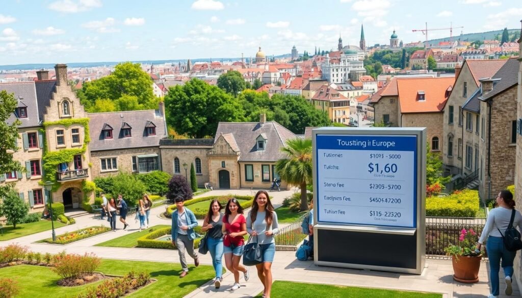 affordable tuition in Europe