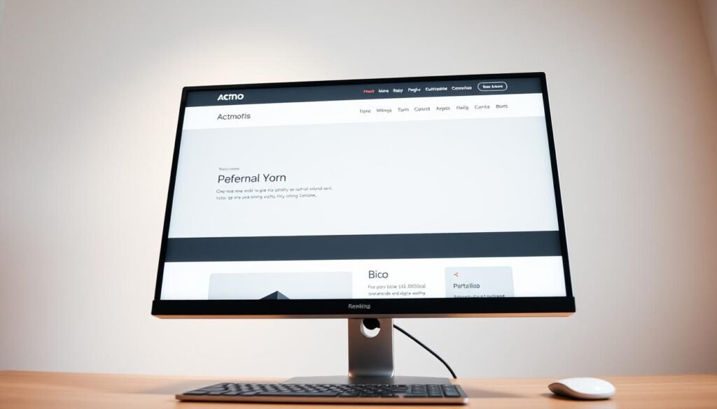 professional personal website